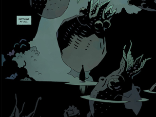 Illustration for article titled Mike Mignola gives a tour of Hellboy In Hell’s risky first five issues
